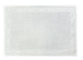 Jogo americano retangular Truly Branco